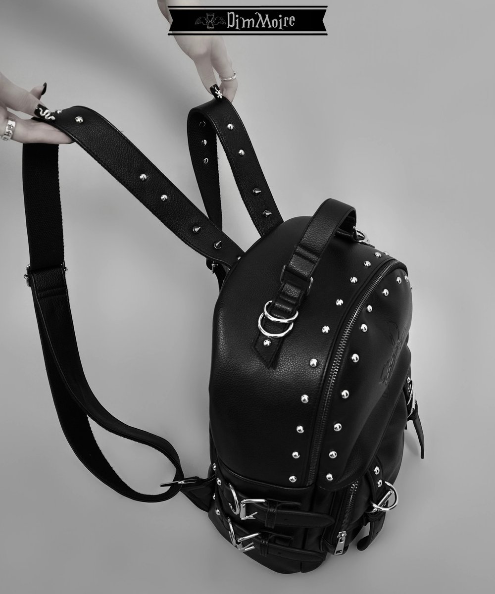 DimMoireリュック(BLACK) DimMoire【ディムモアール】HeartCoreフリルミニリュック/Black