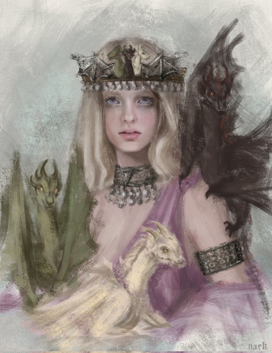 –Daenerys Targaryen, Mother of Dragons.

Dany's drawing for the thousand followers, thank you very much for your support, I will continue to strive and improve. 🙂‍↕️💖