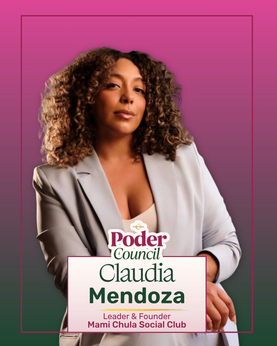 poderistas's tweet image. Now, with @poderistas, they’ll help lay the foundation for long-term poder and deeper connections among Latinas nationwide.💖 ✨Tap through to meet the mujeres building power from the ground up. #PoderCouncil #Poderistas
