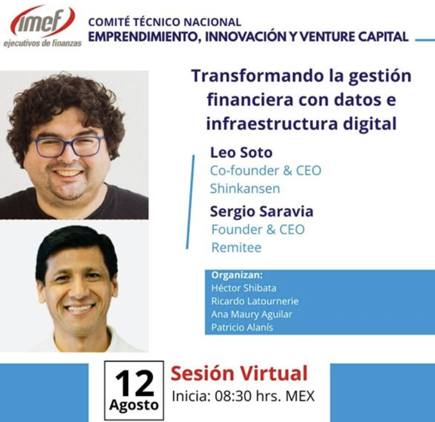 📅 No se pierdan el próximo Martes a las 8:30 CDMX  <a href="/leosoto/">Leo Soto</a> de #Shinkansen estará conversando sobre Datos + IA + Infraestructura junto a Sergio de #Remitee
👉 Registro en thread!