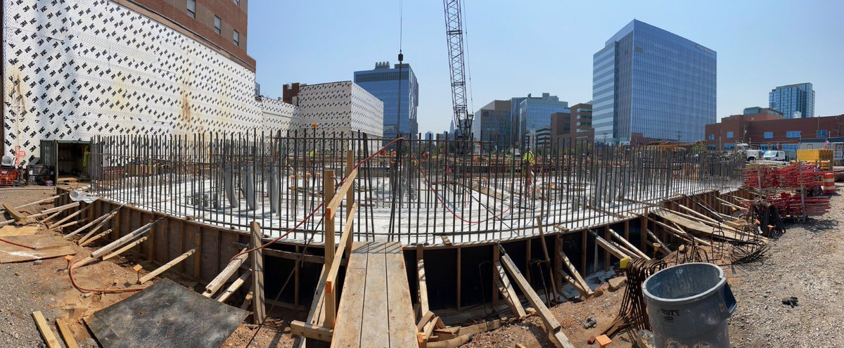 John Plastaras (@johnplastaras) on Twitter photo Concrete poured and lots of math: 1,356 yds=5.5 million pounds =458 🐘=1,375 F-150s 🛞=2,644 Liberty Bells 🛎️ <a href="/WestPhillyNews/">West Philly News</a> 💪🏽🚜🥨🍺
#ProjectAtlas <a href="/PennRadOnc/">Penn Radiation Oncology Residency</a> <a href="/PennCancer/">Penn Medicine - Abramson Cancer Center</a> #RadOnc #protontherapy Concrete poured and lots of math: 1,356 yds=5.5 million pounds =458 🐘=1,375 F-150s 🛞=2,644 Liberty Bells 🛎️ <a href="/WestPhillyNews/">West Philly News</a> 💪🏽🚜🥨🍺
#ProjectAtlas <a href="/PennRadOnc/">Penn Radiation Oncology Residency</a> <a href="/PennCancer/">Penn Medicine - Abramson Cancer Center</a> #RadOnc #protontherapy
