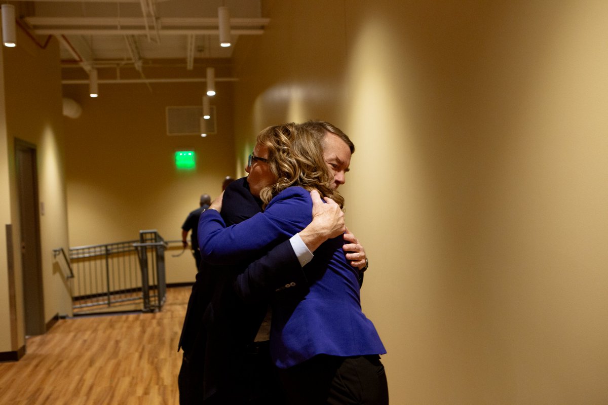 Michael Bennet (@michaelbennet) on Twitter photo Thank you to everyone who joined us in CO-8 last night—and to <a href="/GabbyGiffords/">Gabrielle Giffords</a>, who continues to be an inspiration, for joining us.
This race could decide control of the House next Congress. With leaders like Gabby in the fight, I know we can win it. Thank you to everyone who joined us in CO-8 last night—and to <a href="/GabbyGiffords/">Gabrielle Giffords</a>, who continues to be an inspiration, for joining us.
This race could decide control of the House next Congress. With leaders like Gabby in the fight, I know we can win it.