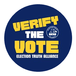 ArtLightstone's tweet image. Feel free to use this as your profile image or incorporate it into your banner image. Anyone who genuinely cares about democracy should be demanding that the vote be verified as soon as possible.  

#VerifytheVote #TruthintheData #SecuretheMidterms #ElectionGate #ElectionTruth