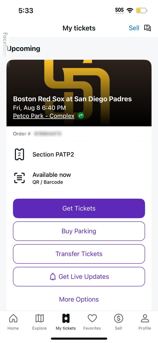 Christopher95_'s tweet photo. Selling two padres tickets for tomorrows game against the redsox 120 for both https://t.co/xNWfzzcSGr