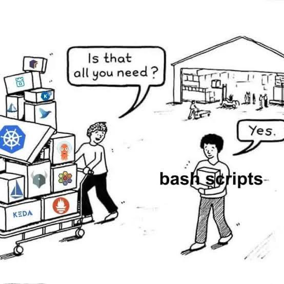 Remember when IT automation was a simpler time? A time when we just wrote a Bash or Perl script and let cron jobs handle the rest. Now, we've traded that simplicity for a vast landscape of tools, and a new kind of complexity has emerged and laughs at us.