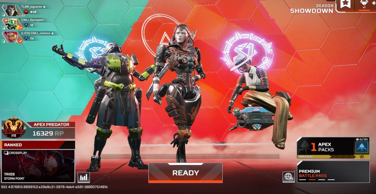 Ya se alcanzo el predator estan cardiacas las partidas caiganle al stream 🔥🔥