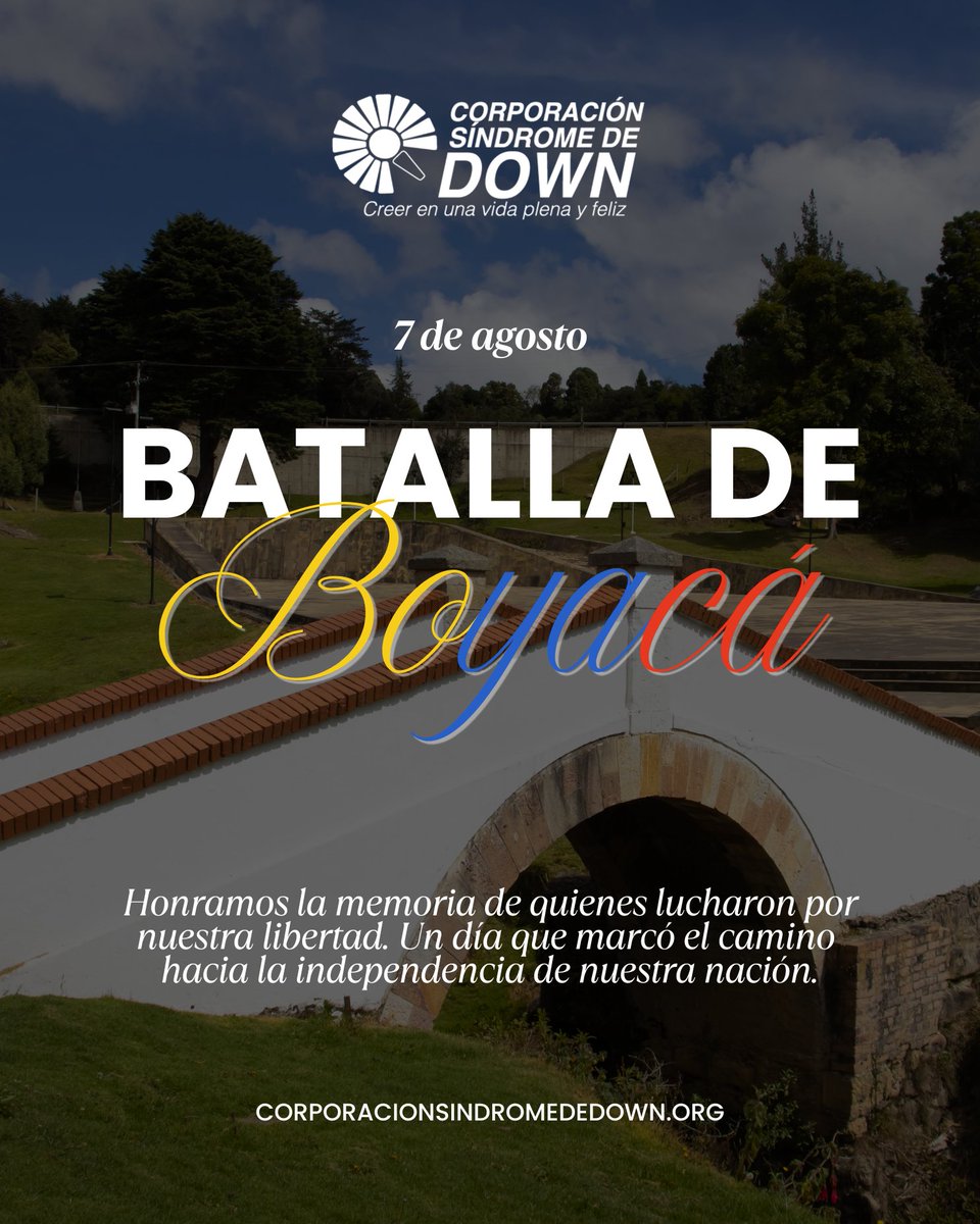 corpdown's tweet image. 🇨🇴 La libertad también se construye con igualdad de oportunidades. Hoy conmemoramos la Batalla de Boyacá recordando que la verdadera independencia incluye a todos y todas. 💛💙❤️
