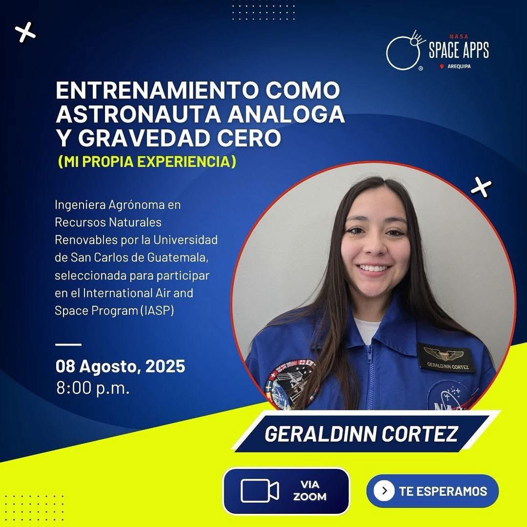 NASA international Space Apps Challenge AQP, Perú tweet media