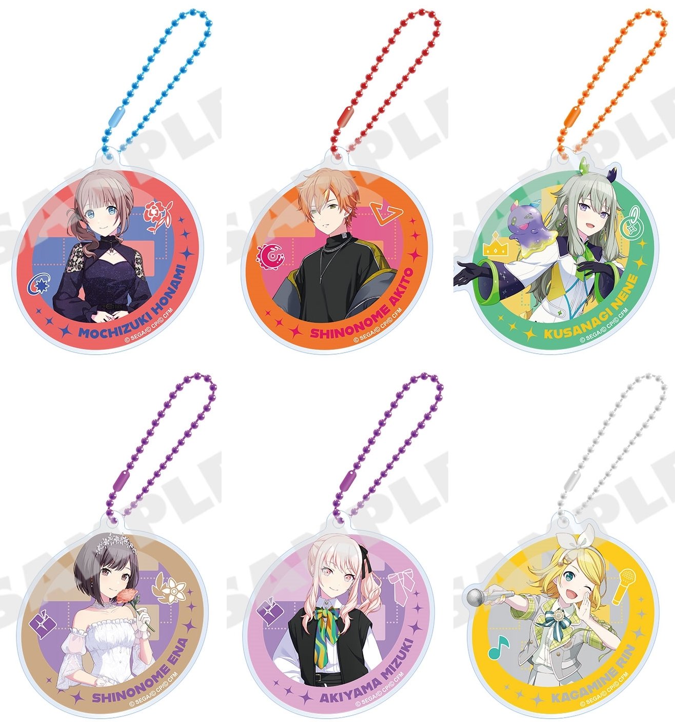 プロセカ グッズ ストラップ付きパスケース - プロジェクトセカイ COLORFUL LIVE