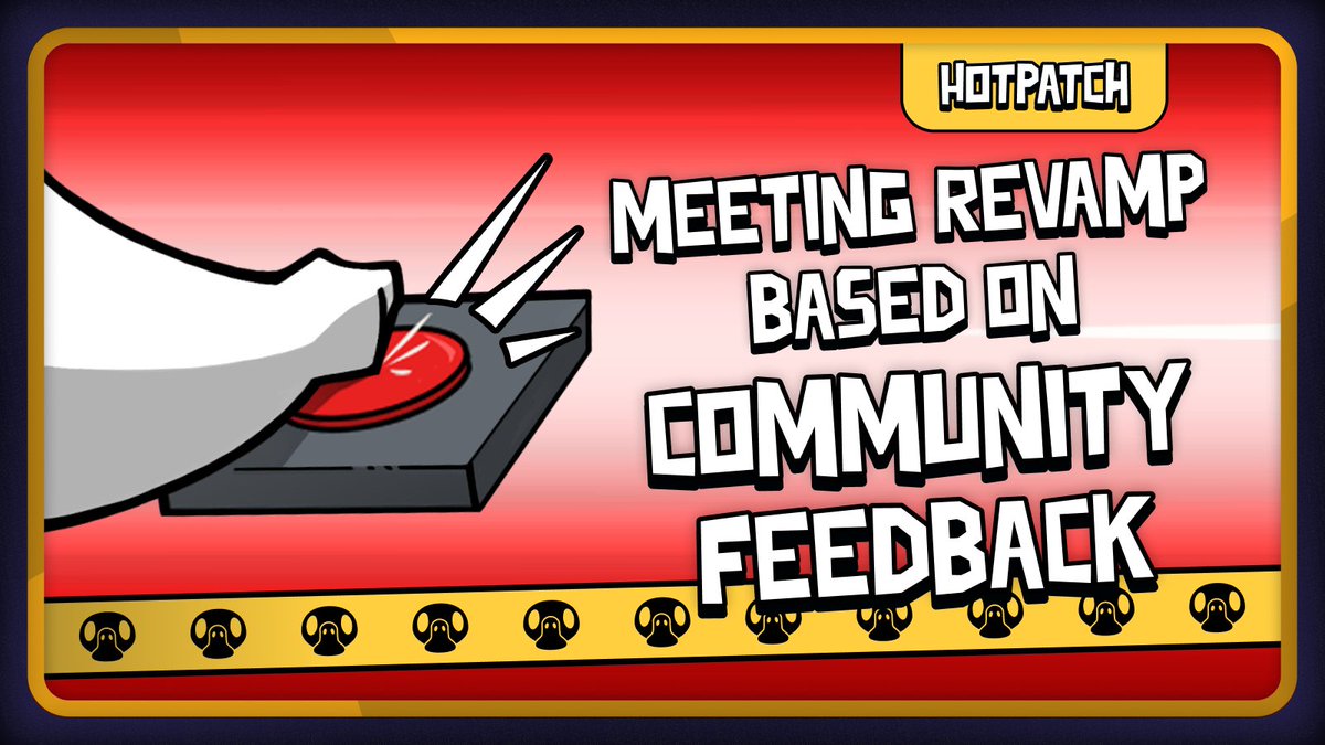 🚨v4.01.02 - Meeting Revamp Based on Community Feedback
Based on YOUR feedback, we've made some changes to the latest Meeting Revamp!
We're listening and implementing. Your passion drives our improvements! Keep the feedback coming!
-Gaggle Studios Team
Full update notes below! ⬇️