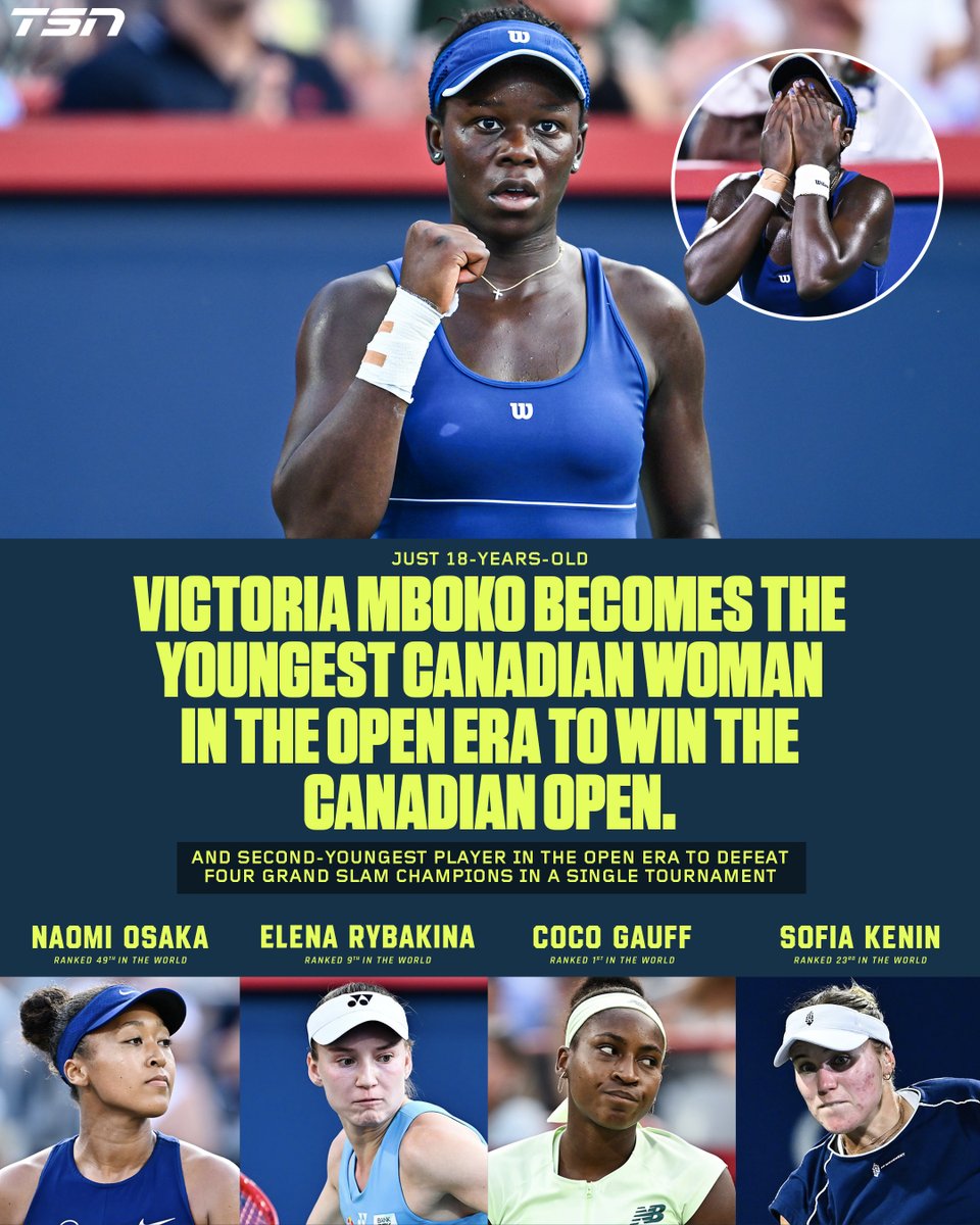 Vicky Mboko’s run to the championship in Montreal was nearly impossible 🤯🇨🇦