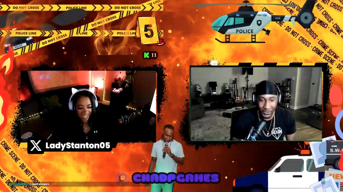 We lit! <a href="/1080Peso/">Fernando Peso</a> &amp; <a href="/PlayboyPlex/">Pyrex Plex</a> just entered the chat! #LadyStanton #Music #KickStreamer