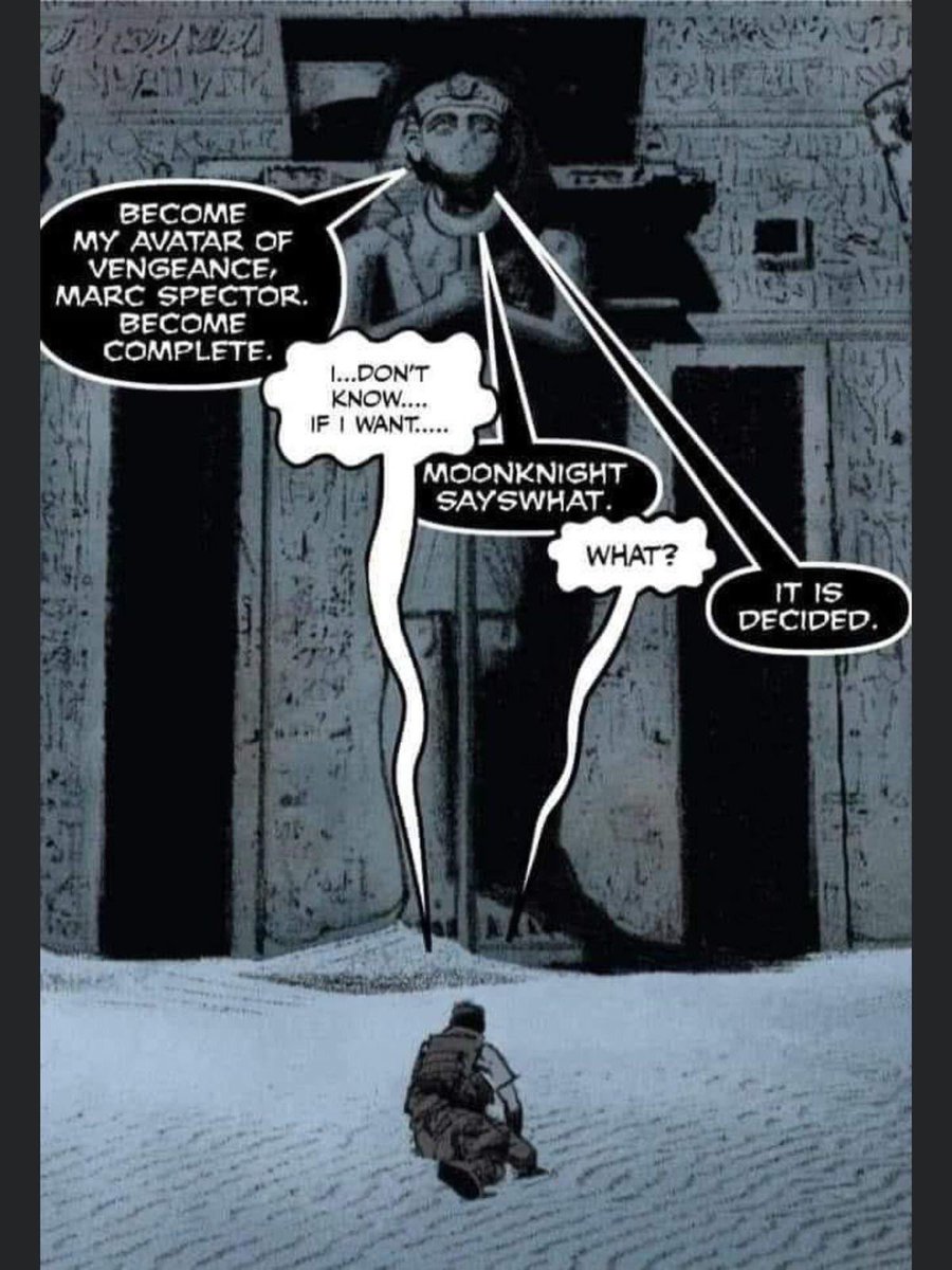 Probably the only good Moon Knight panel edit