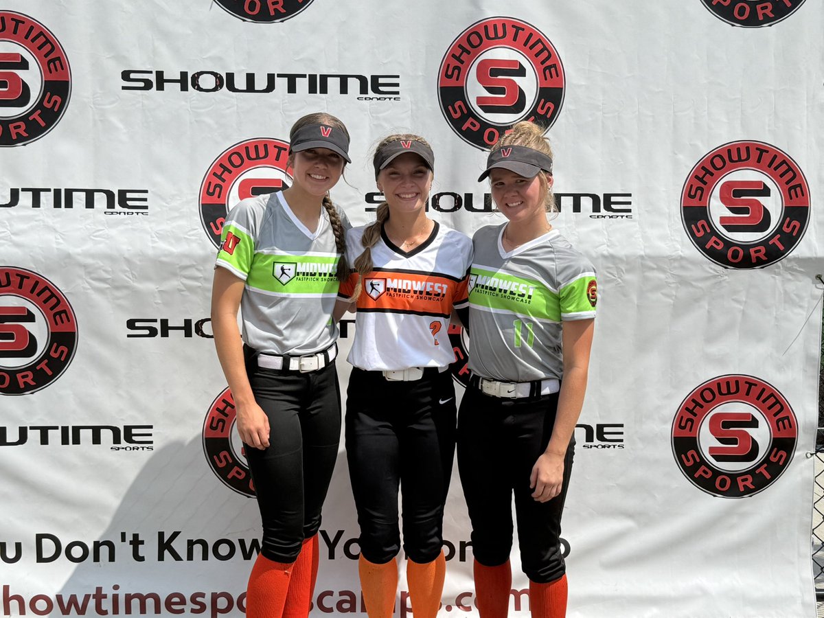 Had so much fun the first day of the Midwest Fastpitch Showcase today and got the chance to participate in the speed competition. Also got to see all of my velo friends. Can’t wait for day 2!!
<a href="/ShowtimeSports1/">Showtime Sports</a>