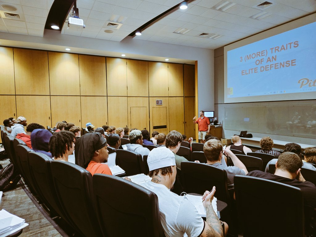 Coach Lynn Nutt (@_coachnutt) on Twitter photo Hearing how to be an Elite Defense from your Offensive Coordinator (<a href="/coachkbleil/">Kevin Bleil</a>) is a special treat.
We can always learn and grow.
#GRIT Hearing how to be an Elite Defense from your Offensive Coordinator (<a href="/coachkbleil/">Kevin Bleil</a>) is a special treat.
We can always learn and grow.
#GRIT