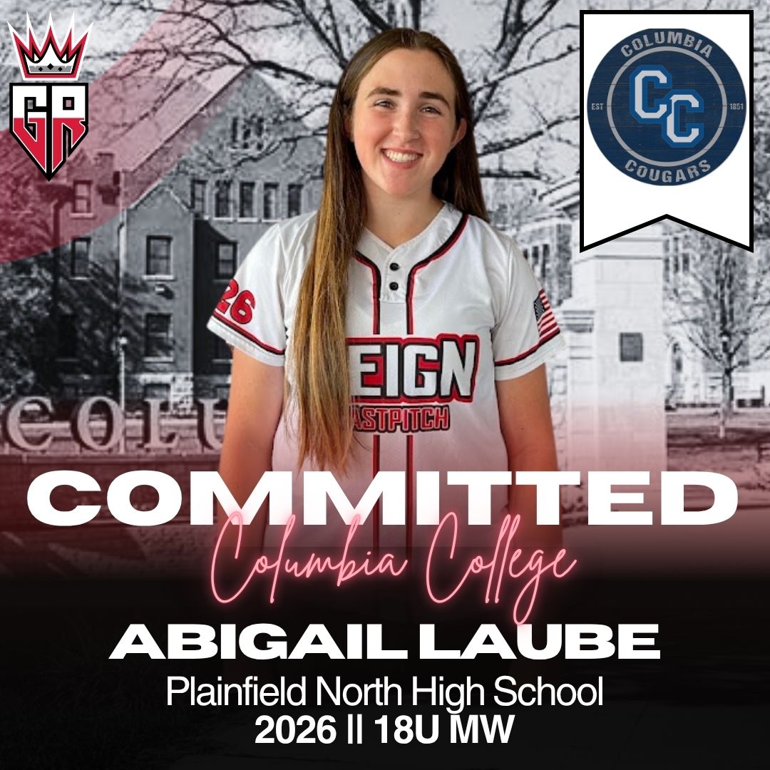 Congrats to <a href="/AbigailLaube/">Abigail Laube</a> <a href="/Columbia_SB/">Columbia College Softball</a>  #committed #reignation