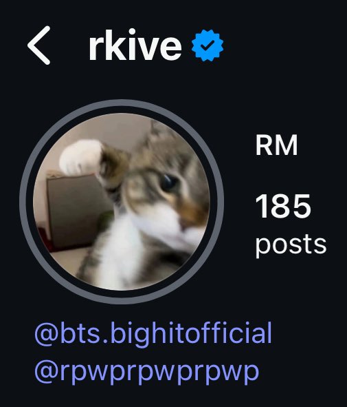 LA NUEVA FOTO DE PERFIL DE INSTAGRAM DE NAMJOON, ÉL ESTA HARTO NO SE DE QUE PERO LO ESTÁ, ME ENCANTA CUANDO USA PICS RANDOMS😭