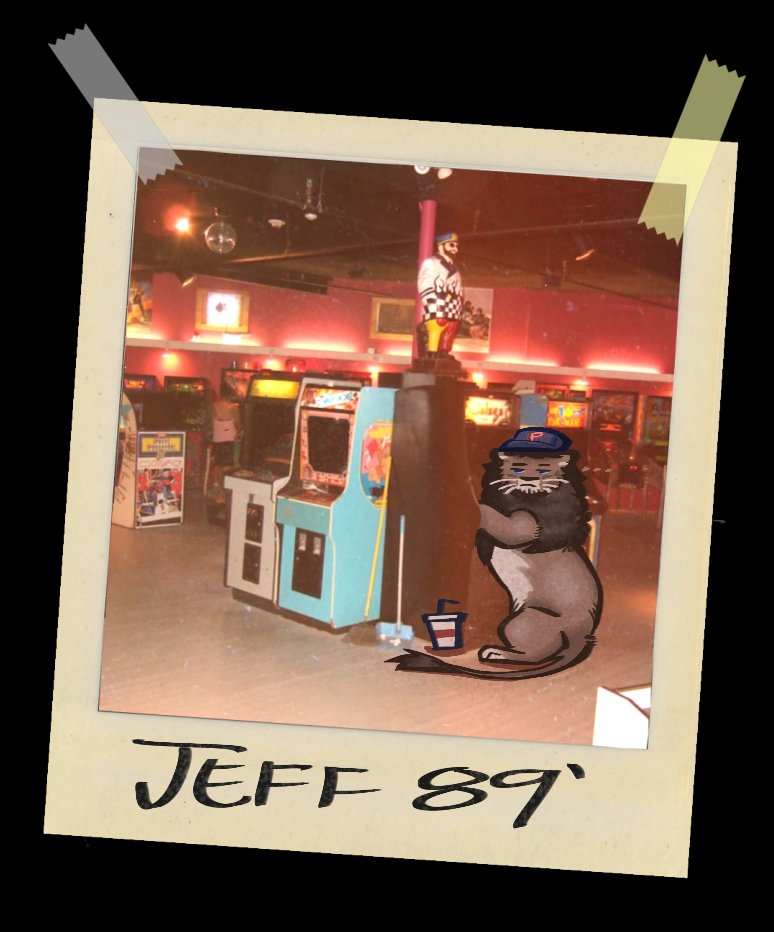 Anthro_Jeff's tweet photo. Day 3 of drawing Jeff as a Lion until he follows me, arcade edition, what do yall thinks in the cup down there? https://t.co/G1h6bWRYM7