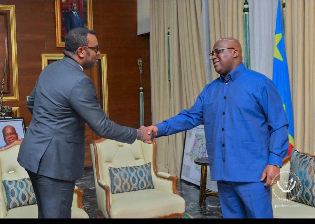 FonctionPubliqueRdc (@fp_rdc) on Twitter photo 🇨🇩 | Remerciements
Le Ministère de la Fonction Publique exprime sa profonde gratitude à S.E.M. le Président de la République (<a href="/Presidence_RDC/">Présidence RDC 🇨🇩</a>), Félix-Antoine #Tshisekedi Tshilombo, pour avoir reconduit, pour la 4ᵉ fois, le VPM Jean-Pierre <a href="/LihauEbua/">Jean-Pierre LIHAU</a> à la tête de notre secteur, 🇨🇩 | Remerciements
Le Ministère de la Fonction Publique exprime sa profonde gratitude à S.E.M. le Président de la République (<a href="/Presidence_RDC/">Présidence RDC 🇨🇩</a>), Félix-Antoine #Tshisekedi Tshilombo, pour avoir reconduit, pour la 4ᵉ fois, le VPM Jean-Pierre <a href="/LihauEbua/">Jean-Pierre LIHAU</a> à la tête de notre secteur,