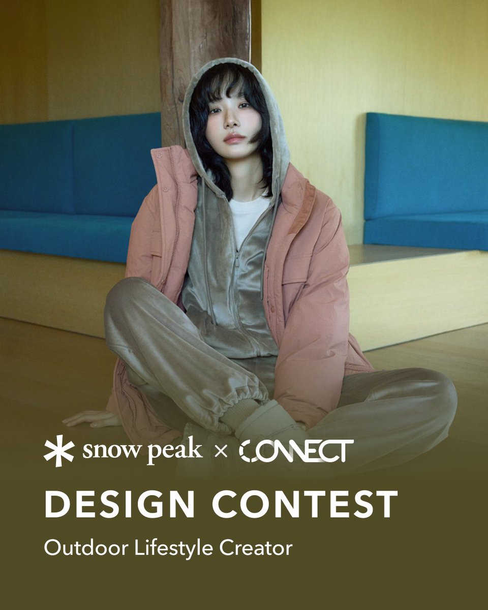 📢 New Contest Alert: CONNECT is holding a design contest with SNOW PEAK, an outdoor lifestyle brand.

With 🏆 $8,000+ in prizes, show us the nature in life, outdoor experience, and living with nature created in CLO and MD.

Check out more details through:
connect.clo-set.com/contest/outdoo…