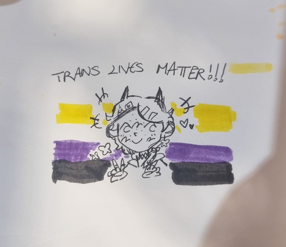 drew this in a miniso store