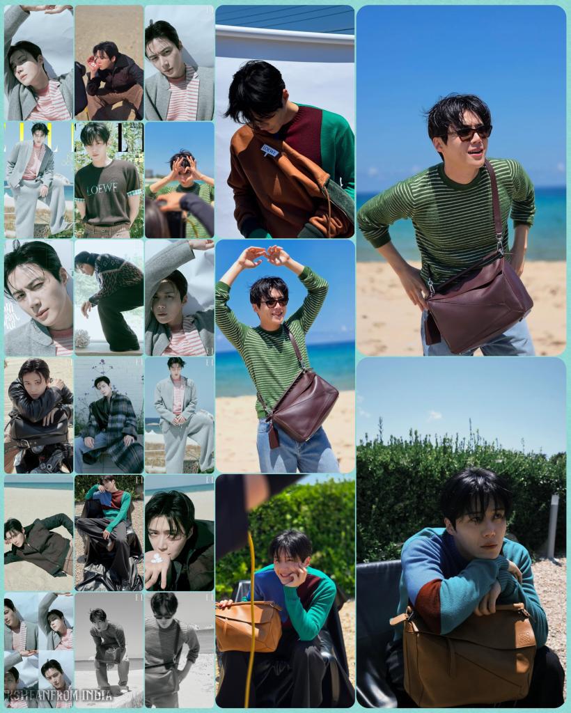 Mykfavs_diary's tweet photo. #KIMSEONHO 💙.. Beating the Heart (literally.!!)🌡️&amp; Stealing Hearts 💘 ..with @ELLE_KOREA &amp; @LoeweOfficial !! ✨

#김선호 #LOEWE #ElleKorea #BTS #BehindTheScenes #BeatTheHeat #SummerVibes #Handsome_guy https://t.co/Sh8ekGCDEK
