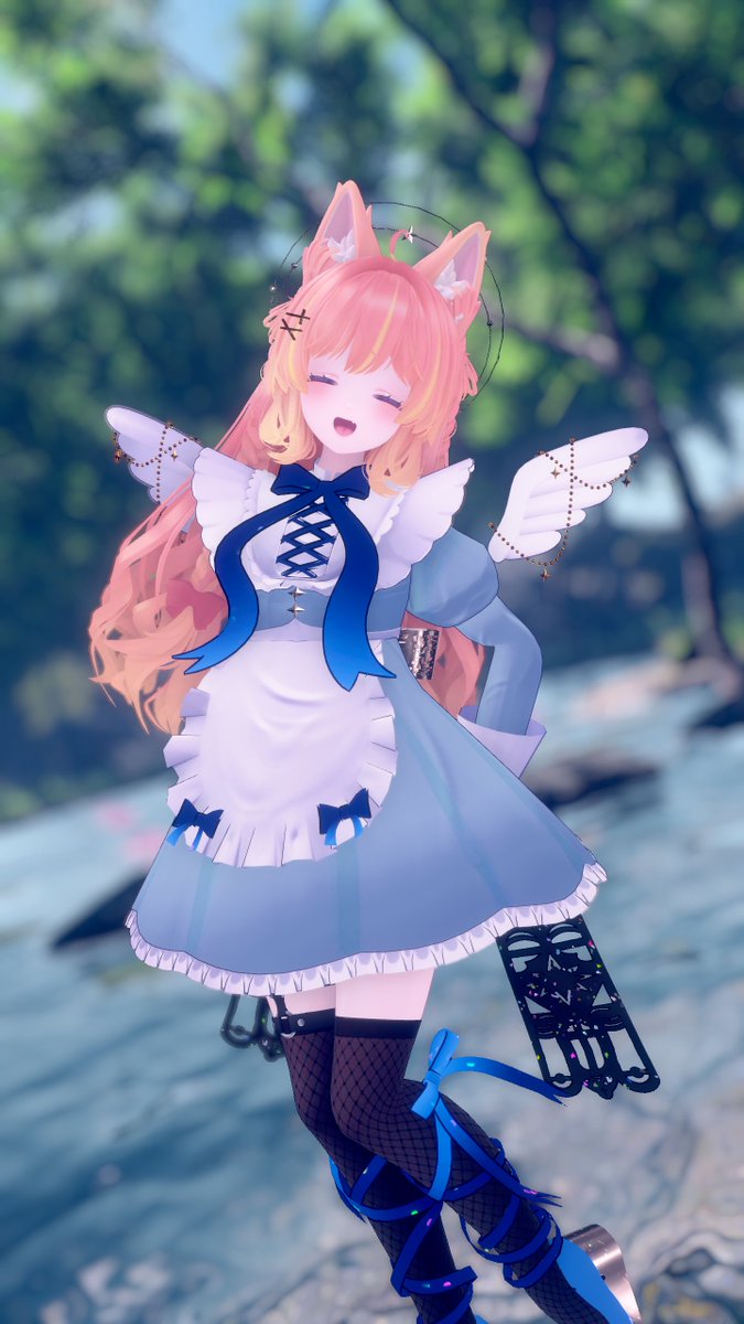 おはようございます☀
#lime3D #MapleMaid #VRChat
