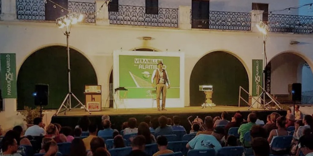 Servicios Junta de Andalucía (@serviciosand) on Twitter photo 🌞🏞Ven a los Veranillos del Alamillo
📆Hasta el 31 de agosto, desde las 21:30h, con entrada gratis
📽Cine de verano
👨👩👧👦Bingo musical y talleres familiares
🃏Espectáculos de Magia
💃Noches de Flamenco
Y mucho➕: lajunta.es/5tj8y
<a href="/CulturaCuenta/">➧ Agencia Andaluza de Instituciones Culturales</a> <a href="/CulturaAND/">Cultura Junta de Andalucía</a> 🌞🏞Ven a los Veranillos del Alamillo
📆Hasta el 31 de agosto, desde las 21:30h, con entrada gratis
📽Cine de verano
👨👩👧👦Bingo musical y talleres familiares
🃏Espectáculos de Magia
💃Noches de Flamenco
Y mucho➕: lajunta.es/5tj8y
<a href="/CulturaCuenta/">➧ Agencia Andaluza de Instituciones Culturales</a> <a href="/CulturaAND/">Cultura Junta de Andalucía</a>