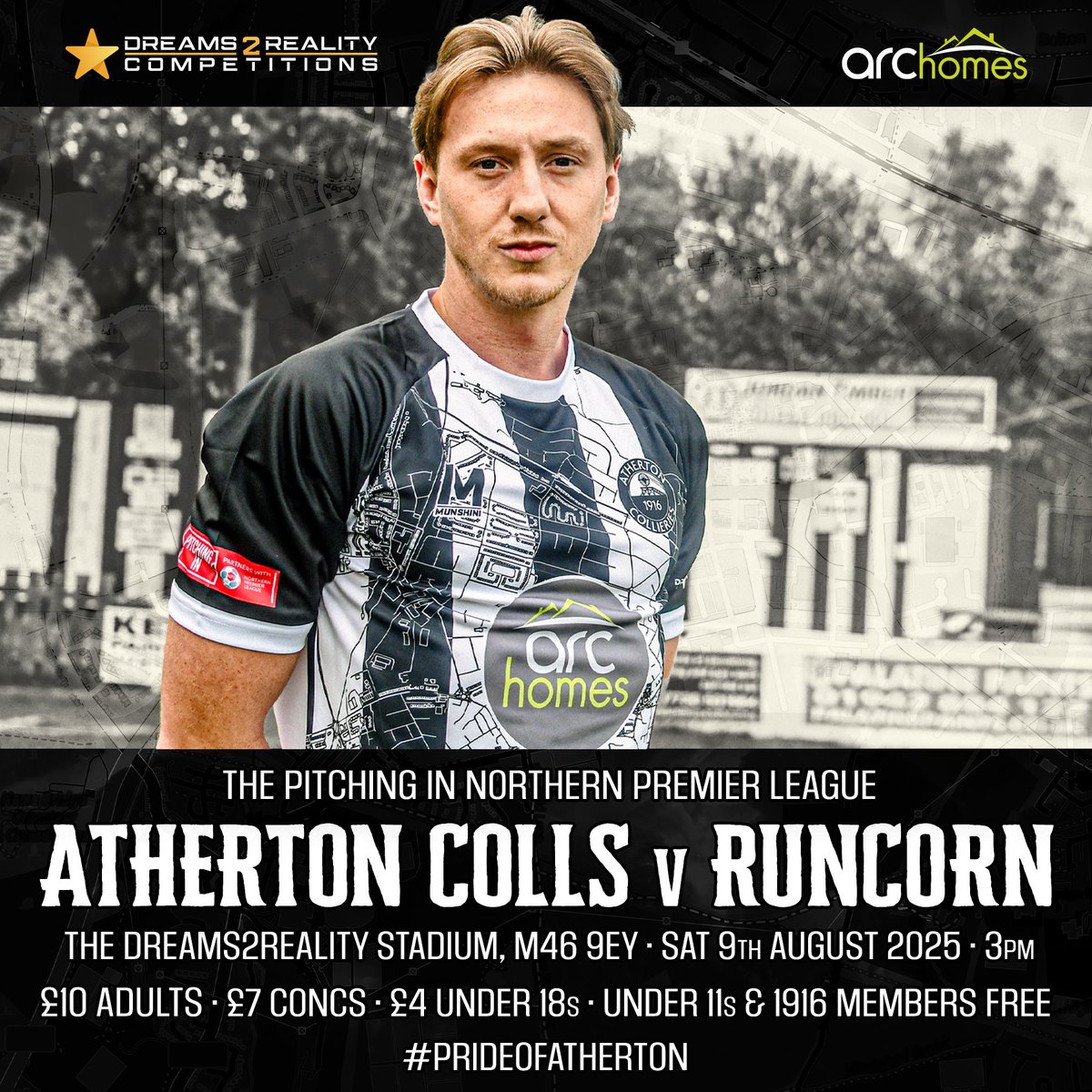 𝑻𝑶𝑴𝑶𝑹𝑹𝑶𝑾 🏁

The Northern Premier League is back underway as Runcorn Linnets visit the Dreams2Reality Stadium! 🙌

Both sides know each other well and are ambitious to be at the top end of the table this year - The season promises to kick off with a bang 💥