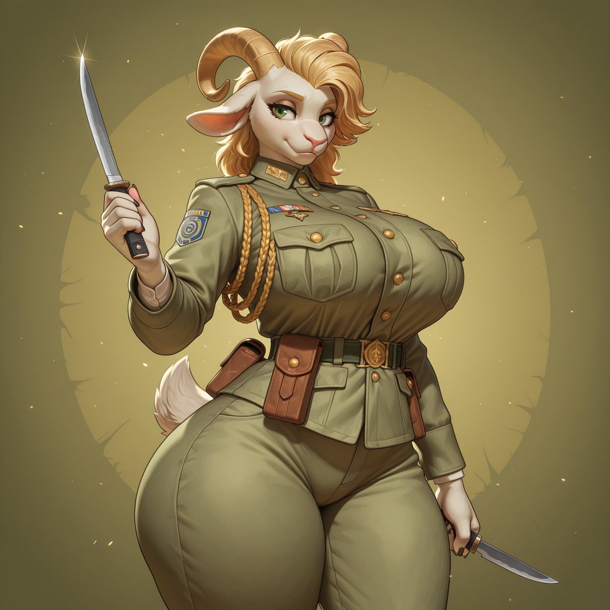 Goat (@goataiart) on Twitter photo Congrats <a href="/JohnAIWorks/">John AI Works🔞</a> for reaching 500 followers~
Wish you good luck in your way~ Here, My precious Girls for your #MilitAIryOC Challenge ♥
Ivana, Masha, Mary~ Congrats <a href="/JohnAIWorks/">John AI Works🔞</a> for reaching 500 followers~
Wish you good luck in your way~ Here, My precious Girls for your #MilitAIryOC Challenge ♥
Ivana, Masha, Mary~