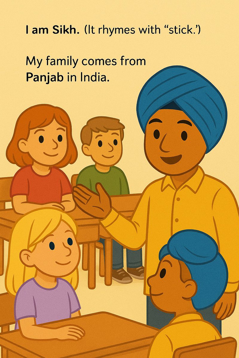 Free preview of my upcoming children's book. 
Author: JP Deol
Illustrator: ChatGPT

Don't hate on Harpreet's geopolitical stance.