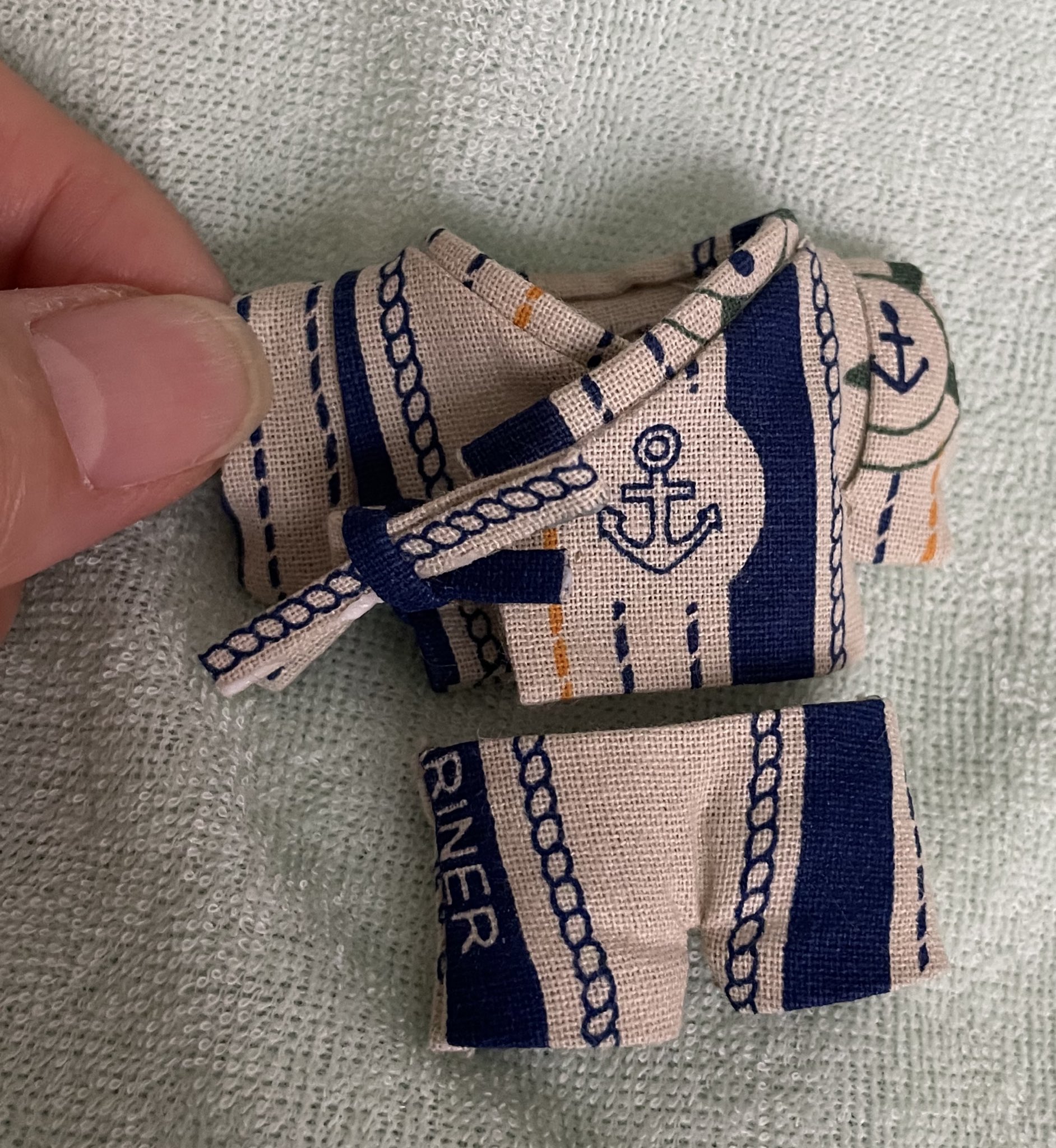 ちびぬいちゃんの甚平 896 ちびぬい はぴぬい服 甚平 - メルカリ