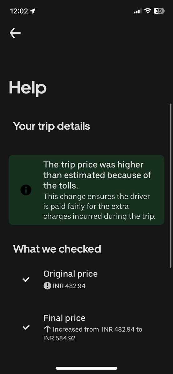 yuvrajs_2621's tweet image. Booked an Uber at ₹484, and suddenly they hiked it by ₹100 before the ride.
What’s this new scam? Show a low starting fare, then increase it later? @Uber_India #Uber #Scam #TransparencyPlease