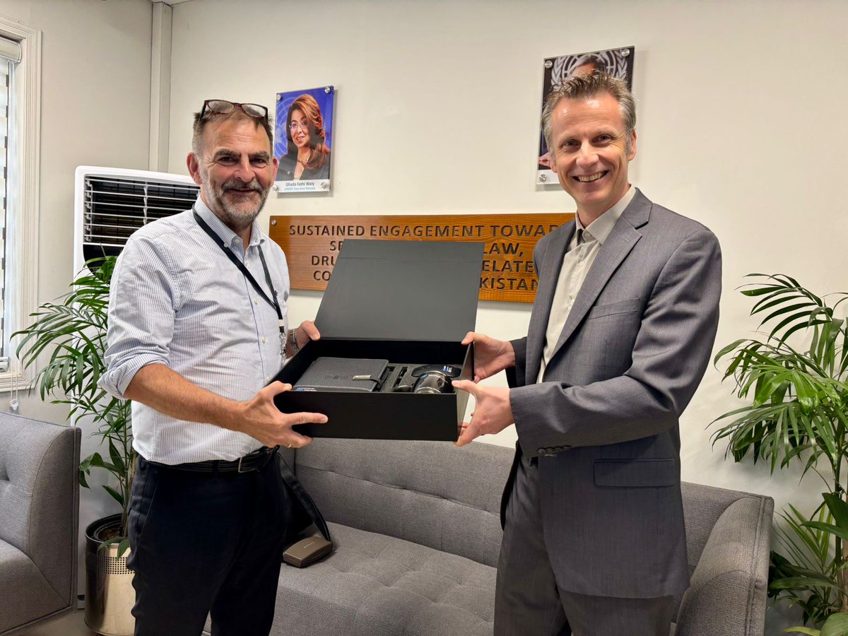 Great discussion with Ketil Haukaas 🇳🇴 of National Criminal Investigation Service visiting 🇵🇰 along with a delegation and welcome to the new Nordic Liaison Officer Borge Enoksen to Islamabad. We look forward to working together.