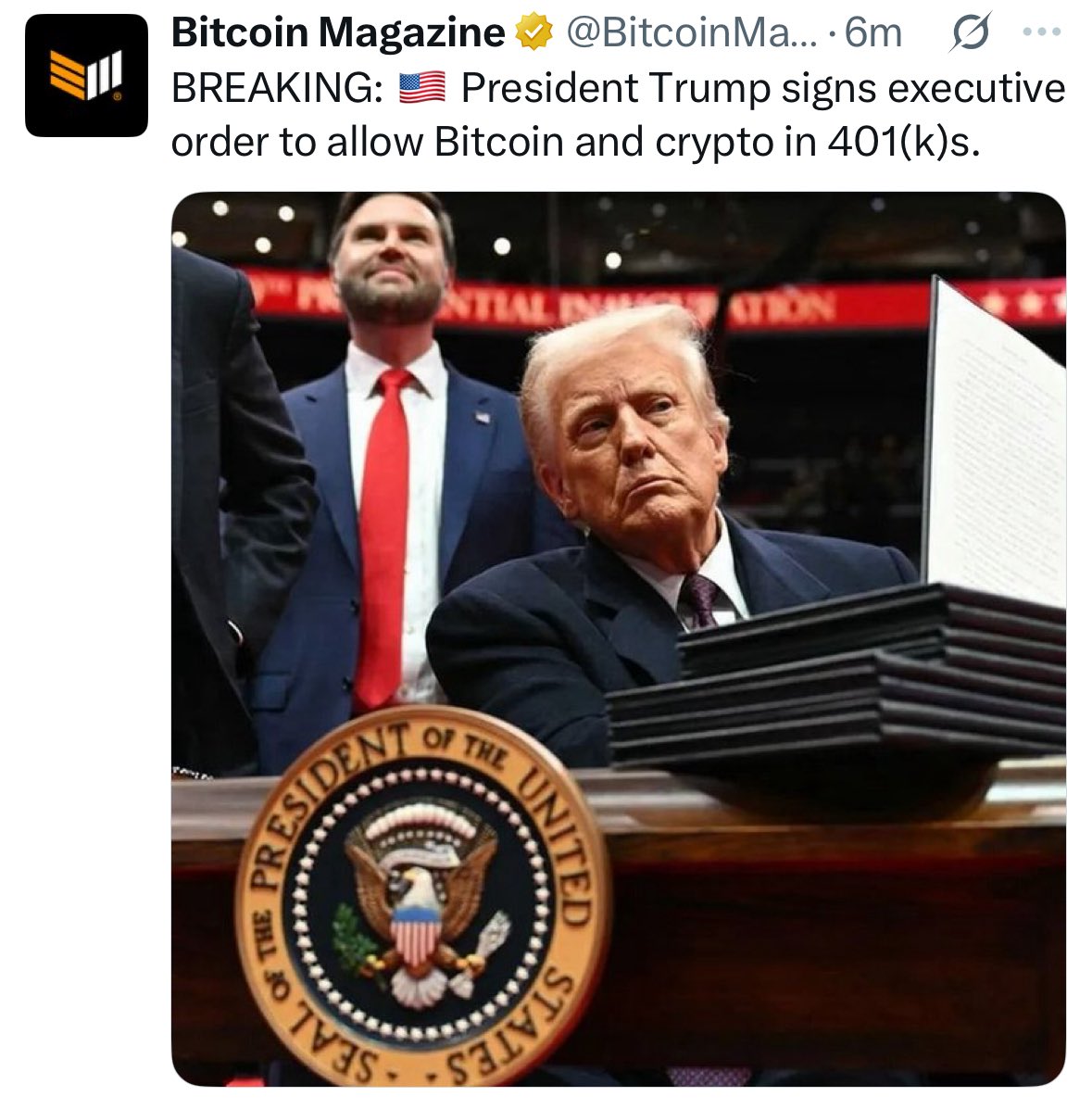 Some big developments in the wider #Bitcoin and #Gold sectors have really highlighted that it’s very much “Right place, right time” for <a href="/GoldHamak/">Hamak Strategy Limited</a> #HAMA $HAMA

With Trump simultaneously imposing tariffs on Gold and signing an executive order allowing Bitcoin diversification into