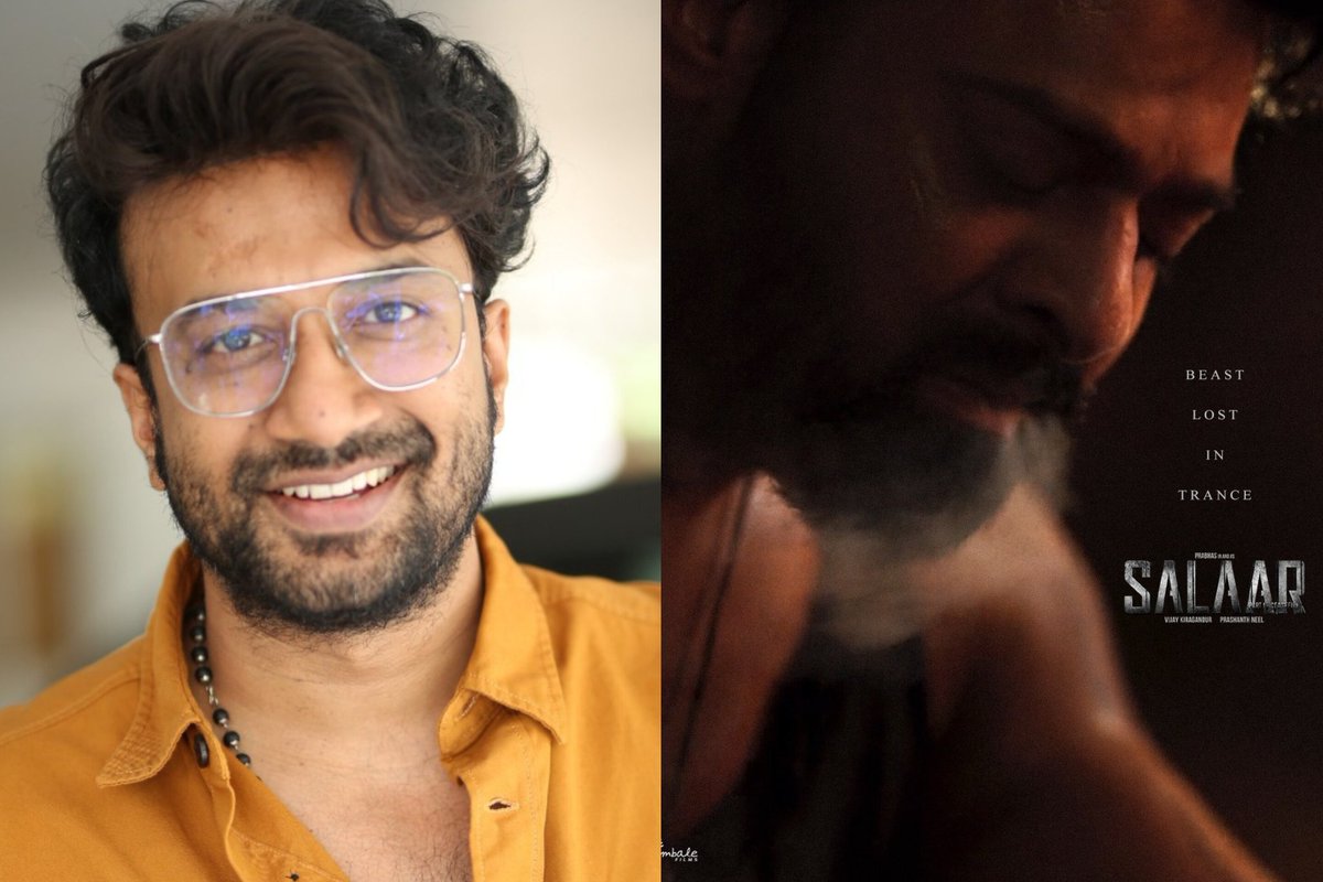 "I always watch #Salaar when I’m feeling down. I don’t know why, but it lifts my mood. 

Maybe it’s the music, maybe it’s #Prabhas anna, or maybe the powerful scenes. It’s become like an addiction."

- #SatyaDev | #ArabiaKadali