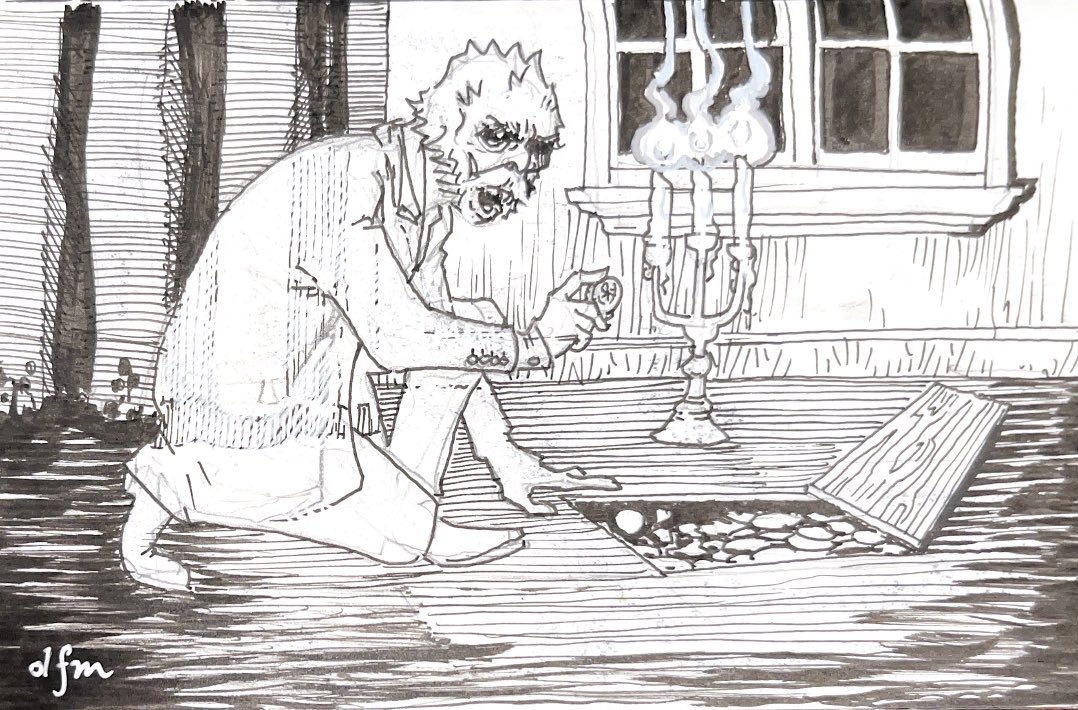 Day 8: a stash of pieces of #eight #aughost #aughost2025