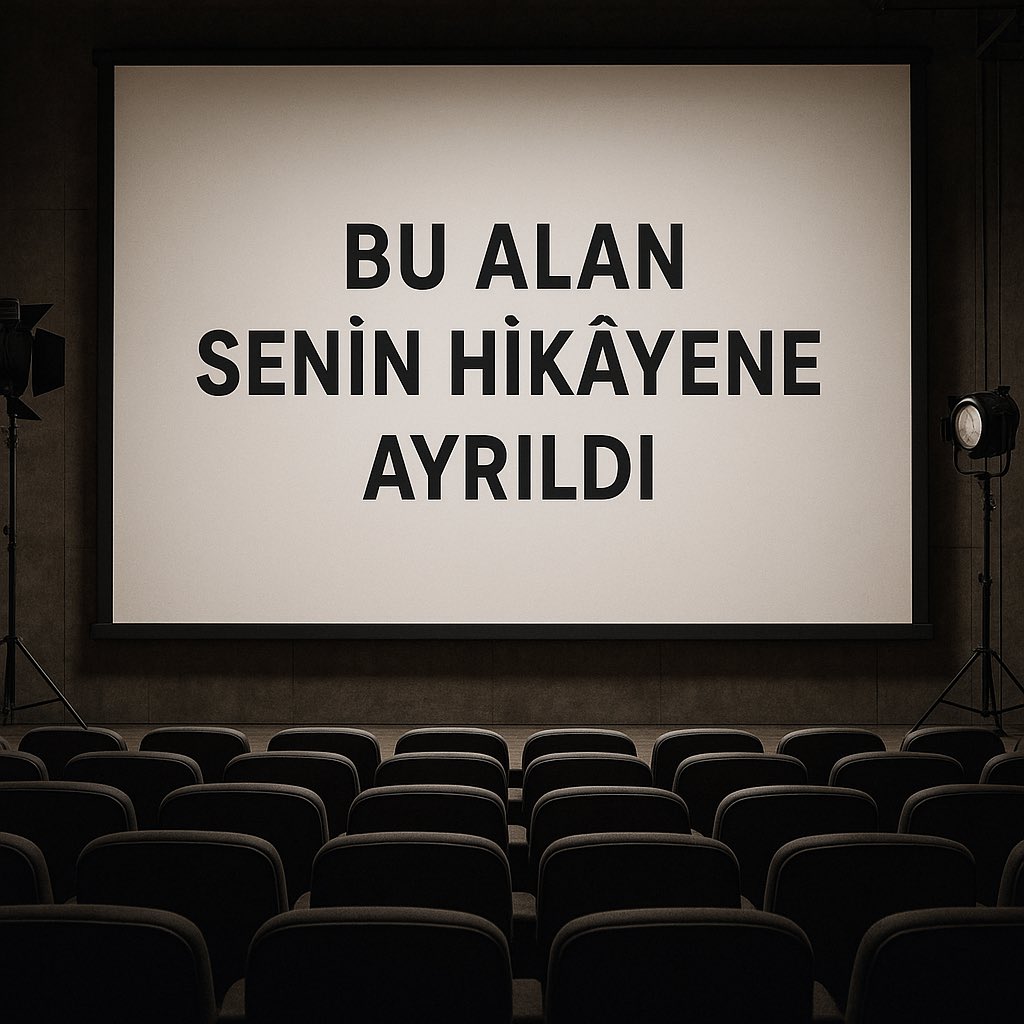 🎬 Yeteneklerin Boşa Gitmesin
Kamera karşısında, sahnede, kurgu masasında ya da fikir aşamasında…
Sen de bu hikâyenin bir parçası ol!