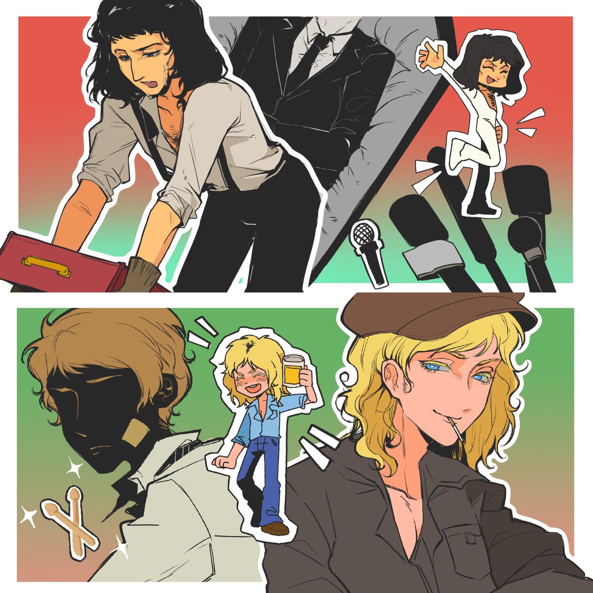 #queen #FreddieMurcury #RogerTaylor