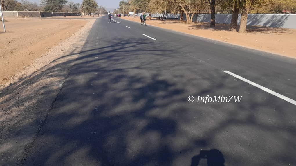 Development continues well after the 2025 Independence commemorations in Gokwe. This is the access road from Gokwe North to Sanyati Road.