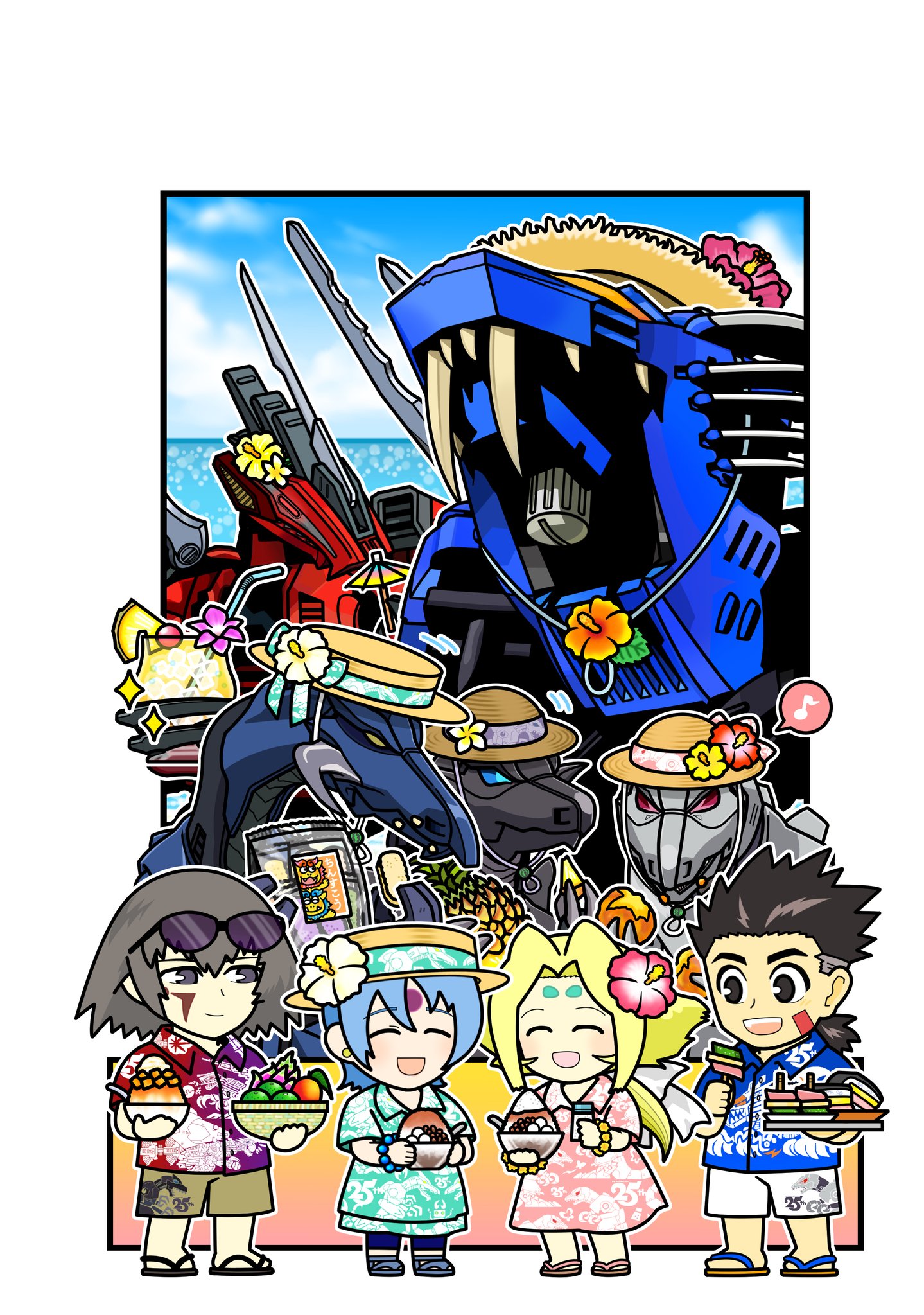 5点セット　ゾイド 25周年 ロフト　新品未開封　ご当地限定　広島限定 グッズ一覧 - アニメ『ゾイド -ZOIDS-』25th ANNIVERSARY POP UP
