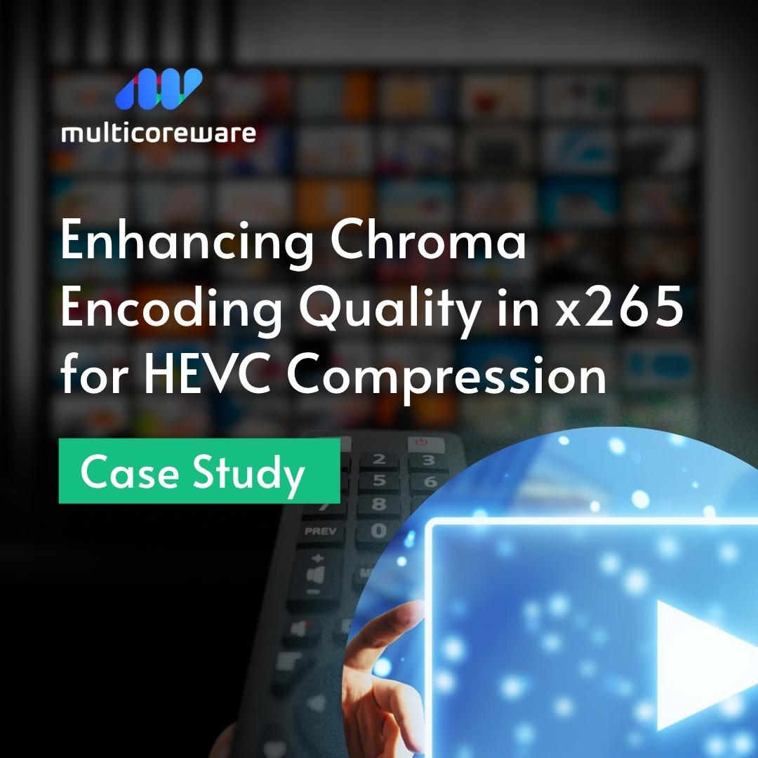 MulticoreWare's tweet image. Chroma Fidelity plays a crucial role in delivering uncompromised visual quality for UHD and Blu-ray™ titles.
Read more about the Case Study: multicorewareinc.com/enhancing-chro…
#x265 #HEVC #VideoEncoding #ChromaFidelity #UHD #BluRay #MulticoreWare
