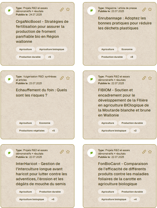 Six documents publiés le 22, 23 et 24 juillet sur #WALAKIS par le Cepicop, Fourrages-Mieux et le CPL-Végémar :
- walakis.be/fr/ressources/…
- walakis.be/fr/ressources/…
- walakis.be/fr/ressources/…
- walakis.be/fr/ressources/…
- walakis.be/fr/ressources/…
- walakis.be/fr/ressources/…