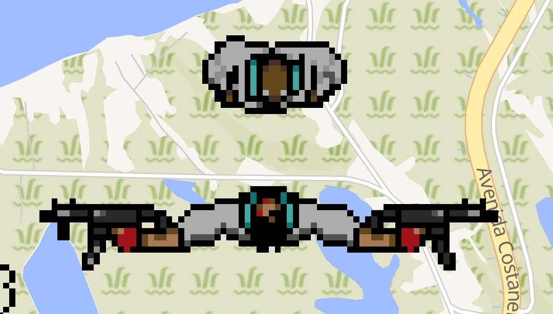 someone drew the henchman next to my the son in wplace which is pretty nice