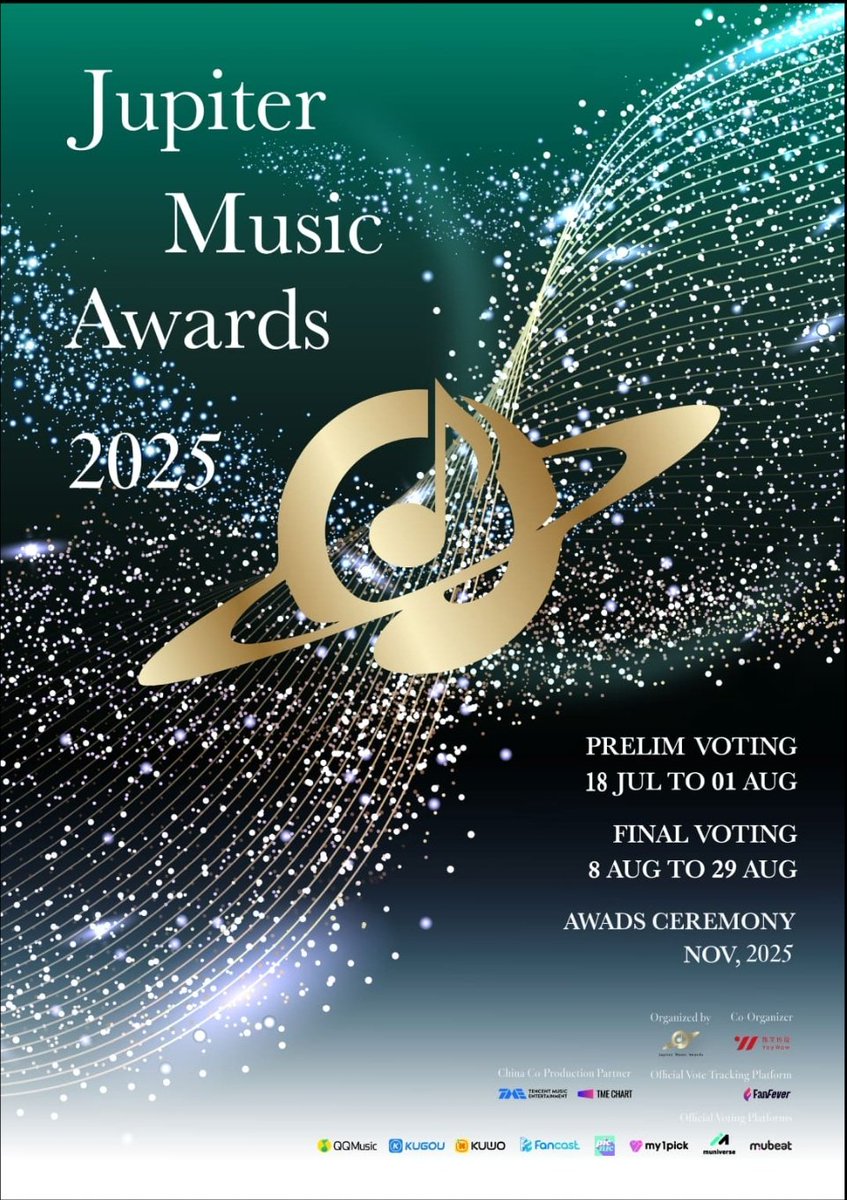 vote4kths's tweet photo. JUPITER AWARDS 🌠

Voting will be a challenge — we’ll be working across 5 platforms.
To secure the win, Taehyung needs to dominate most of these apps.

We’ll monitor the rankings daily and decide which key platforms to focus our power on.
Let’s vote smart, vote strong, and bring home the trophy for Taehyung! 🐯🏆

TURN NOTIFICATIONS ON FOR UPDATE 📌