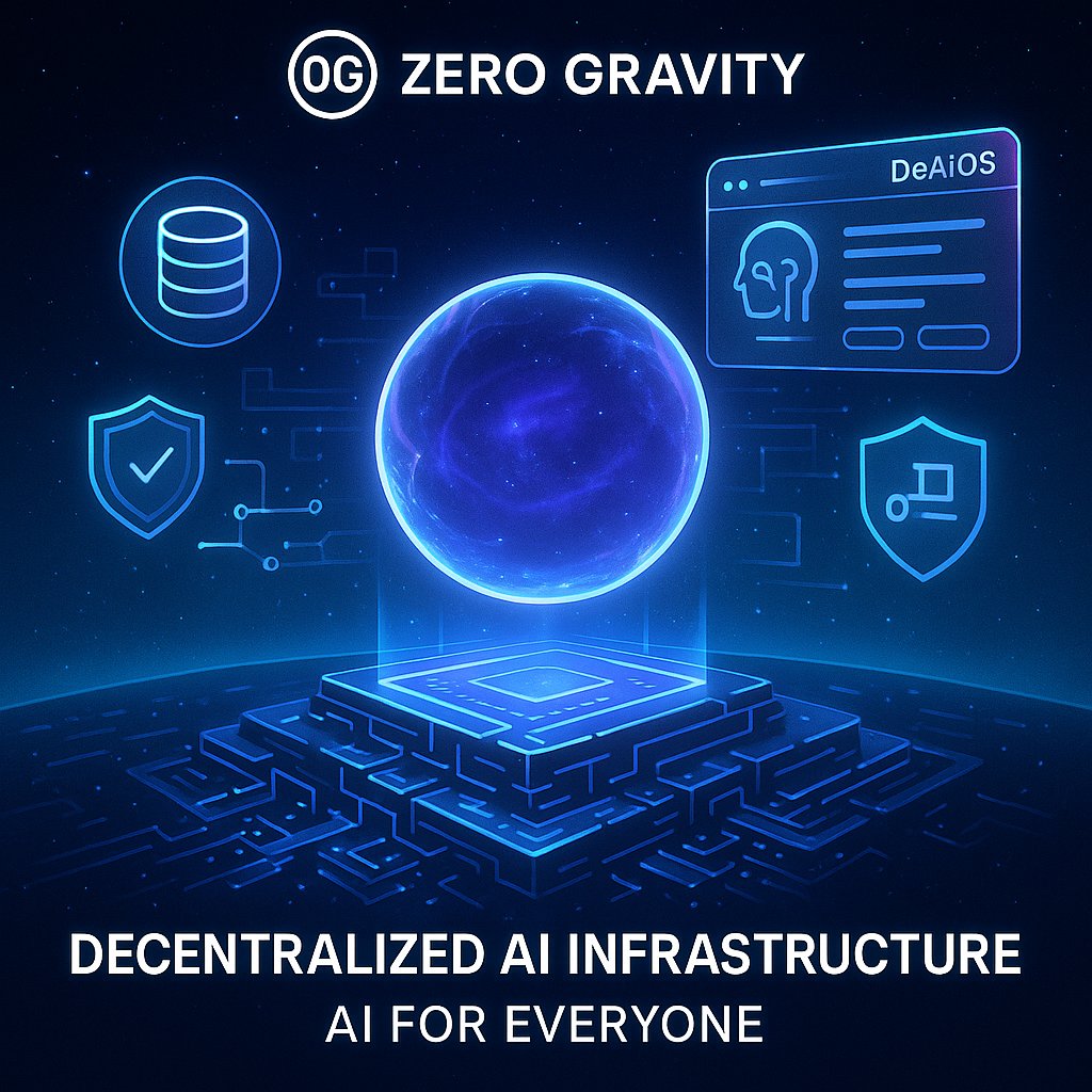 adesar2000's tweet image. 🔥 Zero Gravity (@0G_labs) is the base for decentralized AI, offering:

-   A simple system: storage, processing, and data access.
-   AI outputs you can trust: verified with cryptography.
-   DeAIOS: AI models get managed on chain.

Our goal? AI for everyone.
#0G #DeAIOS