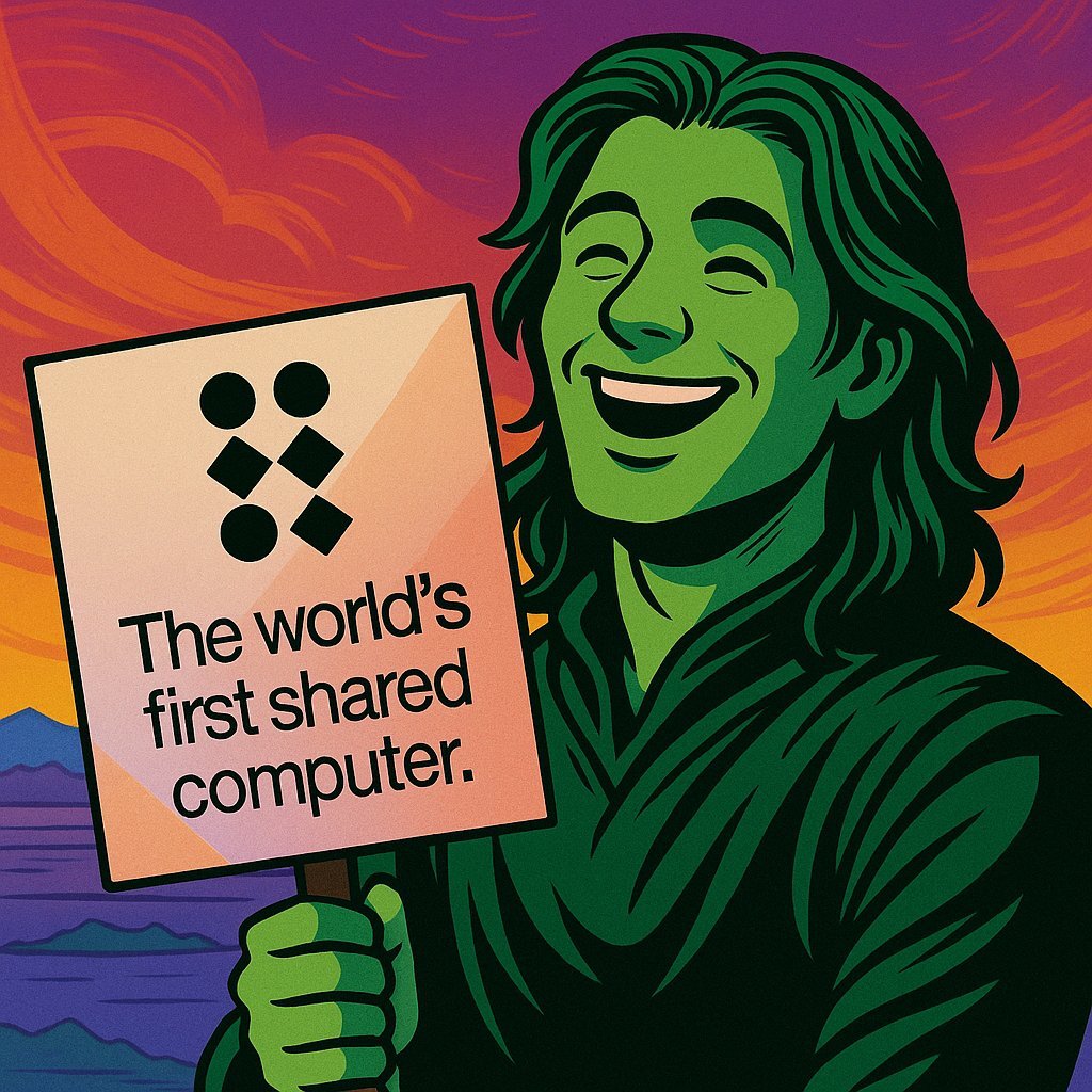 Can I get GM? ☀️

With <a href="/theblessnetwork/">Bless</a> , every new day is another chance to turn idle devices into something extraordinary the world’s first shared computer. 🌍💻

📌 Contribute compute power via the Chrome extension
📌 Earn TIME tokens each epoch
📌 Convert TIME → $BLESS and