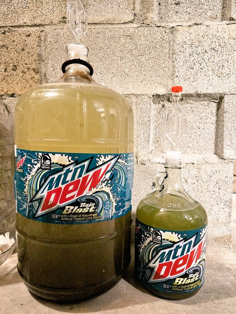 Committing sins against God and man in my search for the Philosopher's Stone 🍻

...or Baja Blast mead &lt;w&lt;