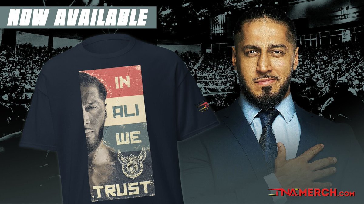 TNA Wrestling (@thisistna) on Twitter photo The <a href="/MustafaAli_X/">Mustafa Ali</a> โTrustโ T-Shirt is available now on TNAMerch.com!
HERE: tnamerch.com/products/mustaโฆ The <a href="/MustafaAli_X/">Mustafa Ali</a> โTrustโ T-Shirt is available now on TNAMerch.com!
HERE: tnamerch.com/products/mustaโฆ