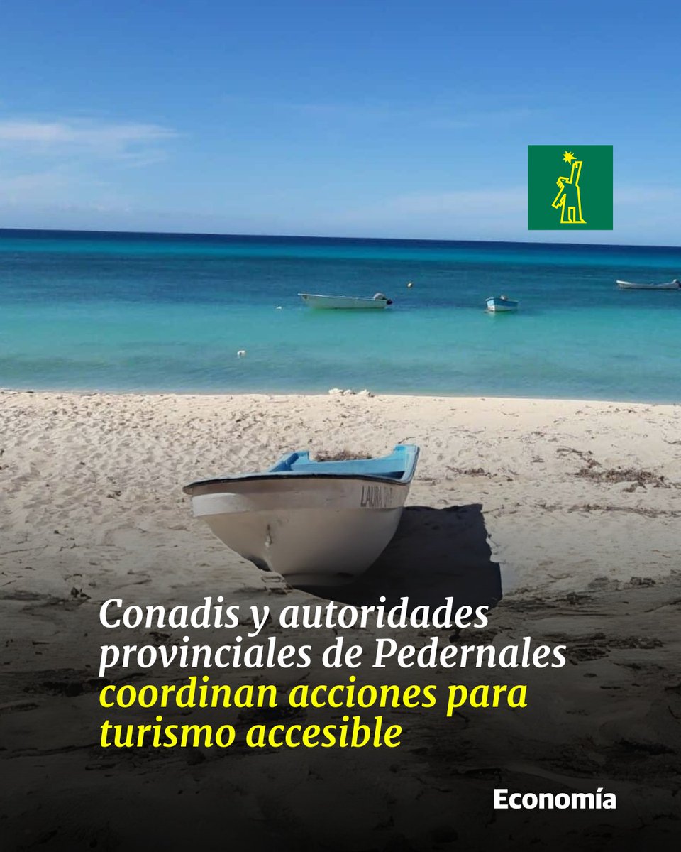 DiarioLibre's tweet image. 🏝 |#TurismoDL| Presidente del Conadis expresó que el objetivo es que ninguna persona quede excluida de disfrutar los atractivos naturales del país

🔗ow.ly/cJU450WBLWm

#DiarioLibre #Conadis #Pedernales